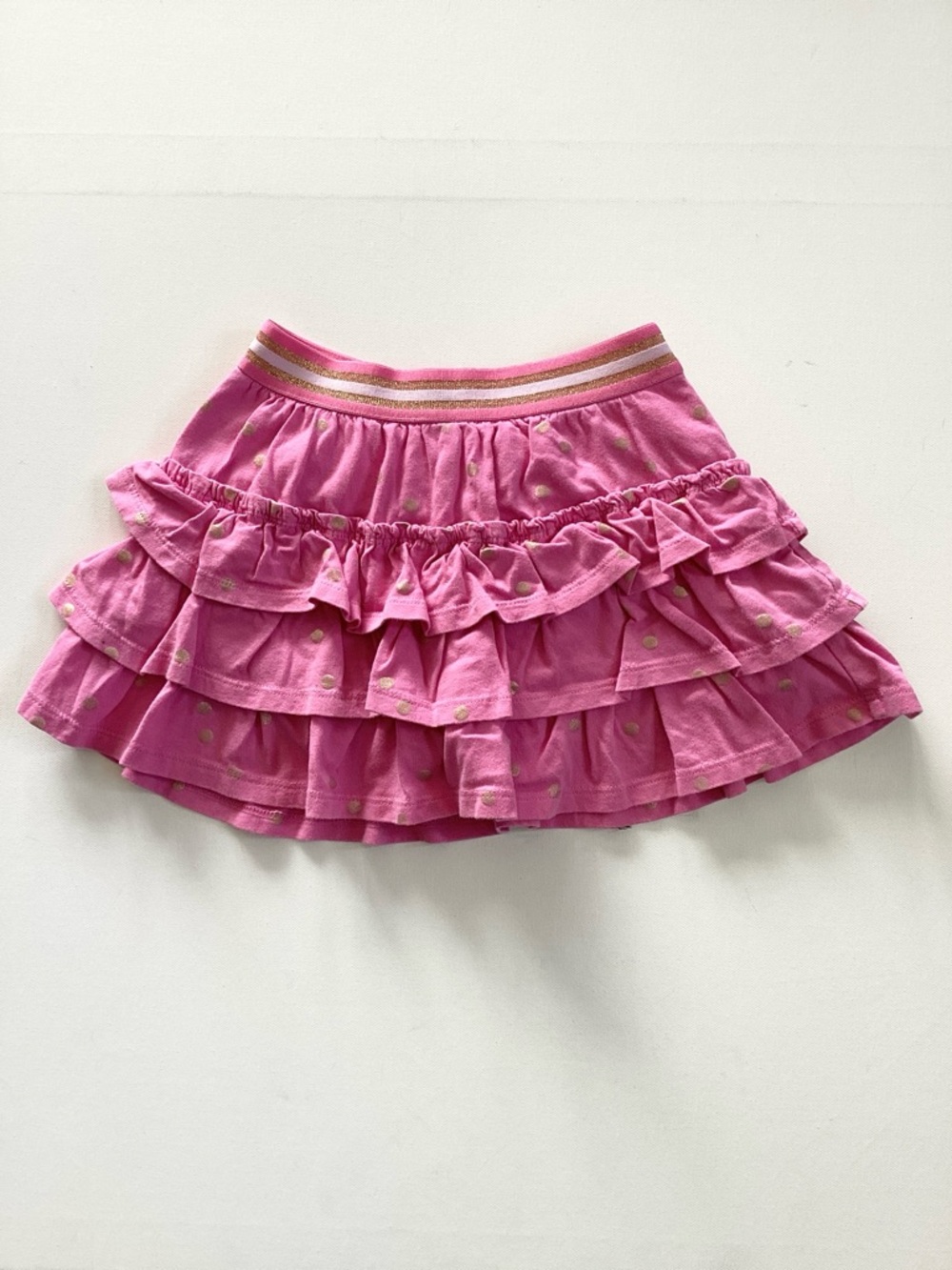 Mini Boden Pink Polka Dot Skort